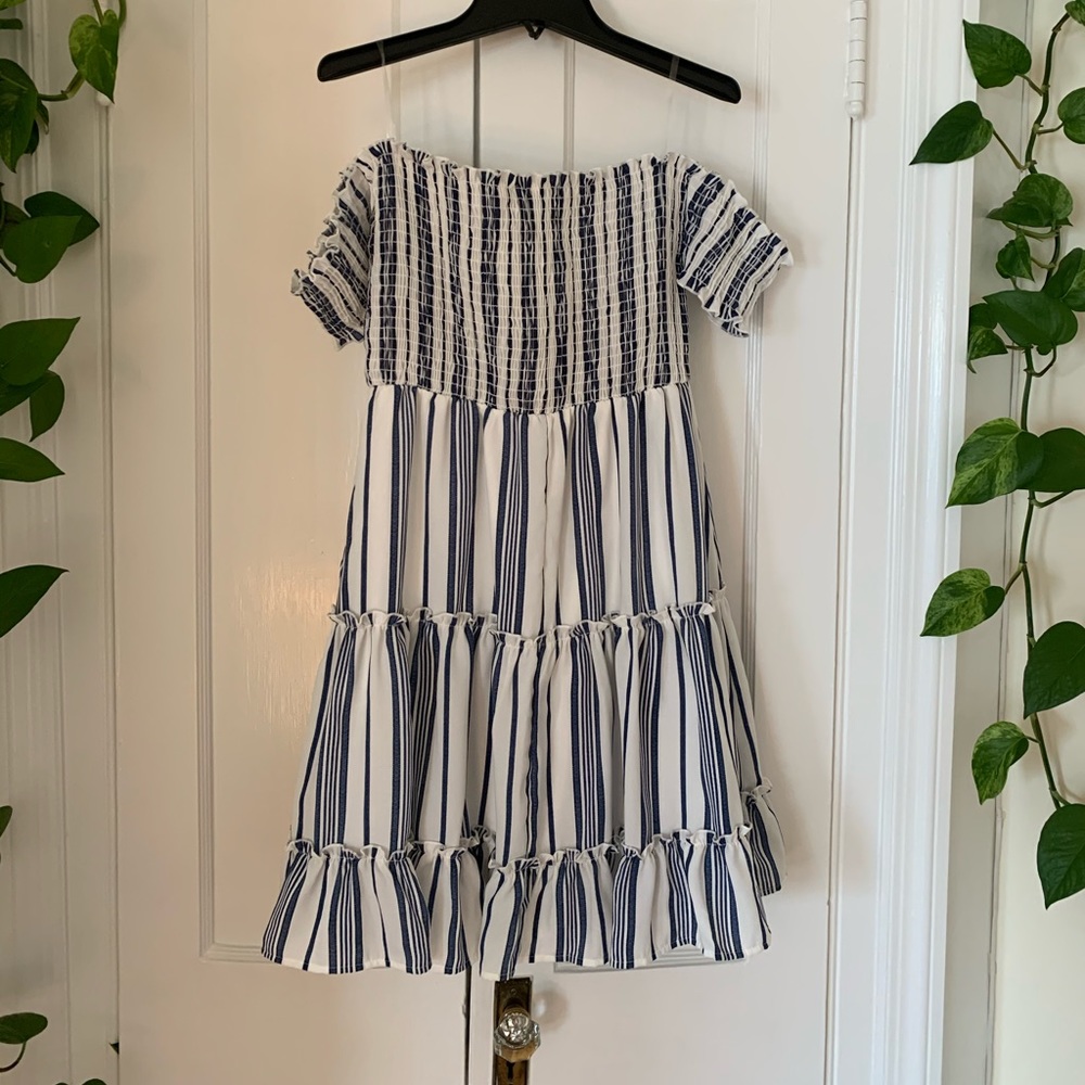 Off the shoulder dress